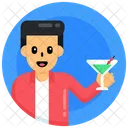 Drink Wine Cocktail Icon