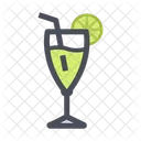 Cocktail Juice Glass Party Glass Icon