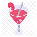 Fresh Juice Refreshing Drink Cocktail Icon