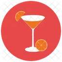 Orange Cocktail Healthy Icon