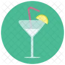Cocktail Juice Glass Icon