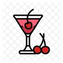 Cocktail Cherry Vitamin Icon