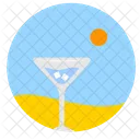 Cocktail Bocal Drink Icon