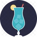 Cocktail Margarita Beach Icon