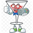 Mocktail Drink Party Icon Icon