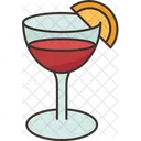 Cocktail Glass Mojito Icon