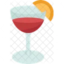 Cocktail Glass Mojito Icon