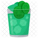 Cocktail Cucumber Diet Drink Diet Plan Icon