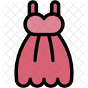 Cocktail Dress Woman Clothing Icon