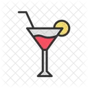 Cocktail Glass Glasses Drinks Icon