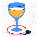 Cocktail Glass Mocktail Glass Refreshing Drink Icon