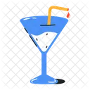 Mocktail Glass Cocktail Glass Party Drink Icon
