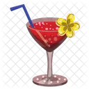 Cocktail Glass Drink Glass Icon
