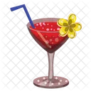 Cocktail Glass Drink Glass Icône