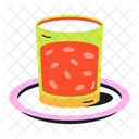 Cocktail Glass Mocktail Glass Refreshing Drink Icon