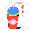Cocktail Glass Mocktail Glass Refreshing Drink Icon