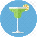 Cocktail Glass Peach Icon