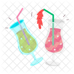 Cocktail Glasses  Icon