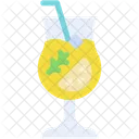 Cocktail Drink Drink Set Icon