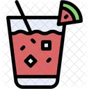 Cocktail Drinks Watermelon Icon