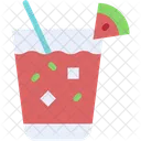 Cocktail Drinks Watermelon Icon