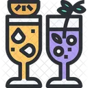 Cocktail Mocktail Lemon Juice Icon
