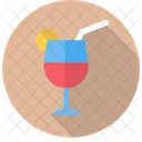 Cocktail Alcool Verre Icône