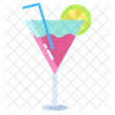 Acocktail Mocktail Strew Icon
