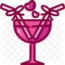 Cocktail Coconut Alcoholic Drinks Icon