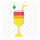 Cocktail Alkohol Kelchglaser Symbol