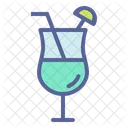 Mocktail Drink Lounge Icon