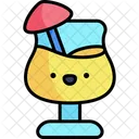 Cocktail Kawaii Summer Icon