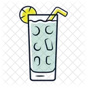 Cocktail Highball Glas Symbol