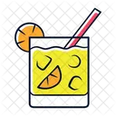 Cocktail Lowball Glas Symbol