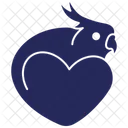 Parrot Love Animal Icon