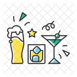 Cocktail party  Icon