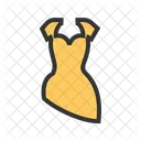 Cocktail Dress Party Icon