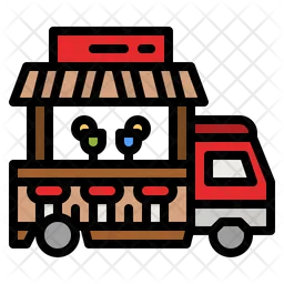 Cocktail Truck  Icon