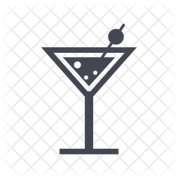 Cocktail Glas  Symbol