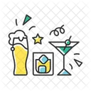 Cocktailparty  Symbol