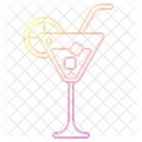 Summer Drink Glass Icon