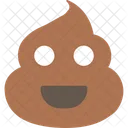 Coco Merda Emoji Ícone