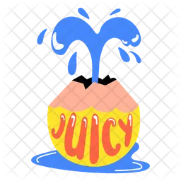 Coco suculento  Ícone