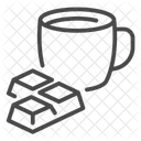 Cocoa chocolate drink  Icon