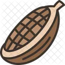 Cocoa Bean Pod Icône