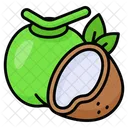 Coconut Water Fruit Icon