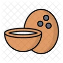 Coconut Food Bowl Icon