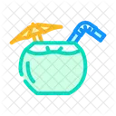 Coconut Foodist Vegan Icon