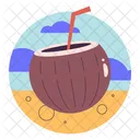 Ilustroflat Summer Stickers Icon