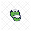 Coconut Drink Cartoon Icon